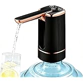 Foldable Water Dispenser – Rechargeable Electric Water Jug Pump, Portable Water Bottle Pump for Universal 3, 4 and 5 Gallon f
