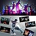 Multi-Color LED Light Up Shoelaces with 3 Modes Light Flashing for Clubbing, Rave, Birthday, Edm, Disco, Hip-hop Dancing, and Dubstep Party by WearHome (Batteries Included)