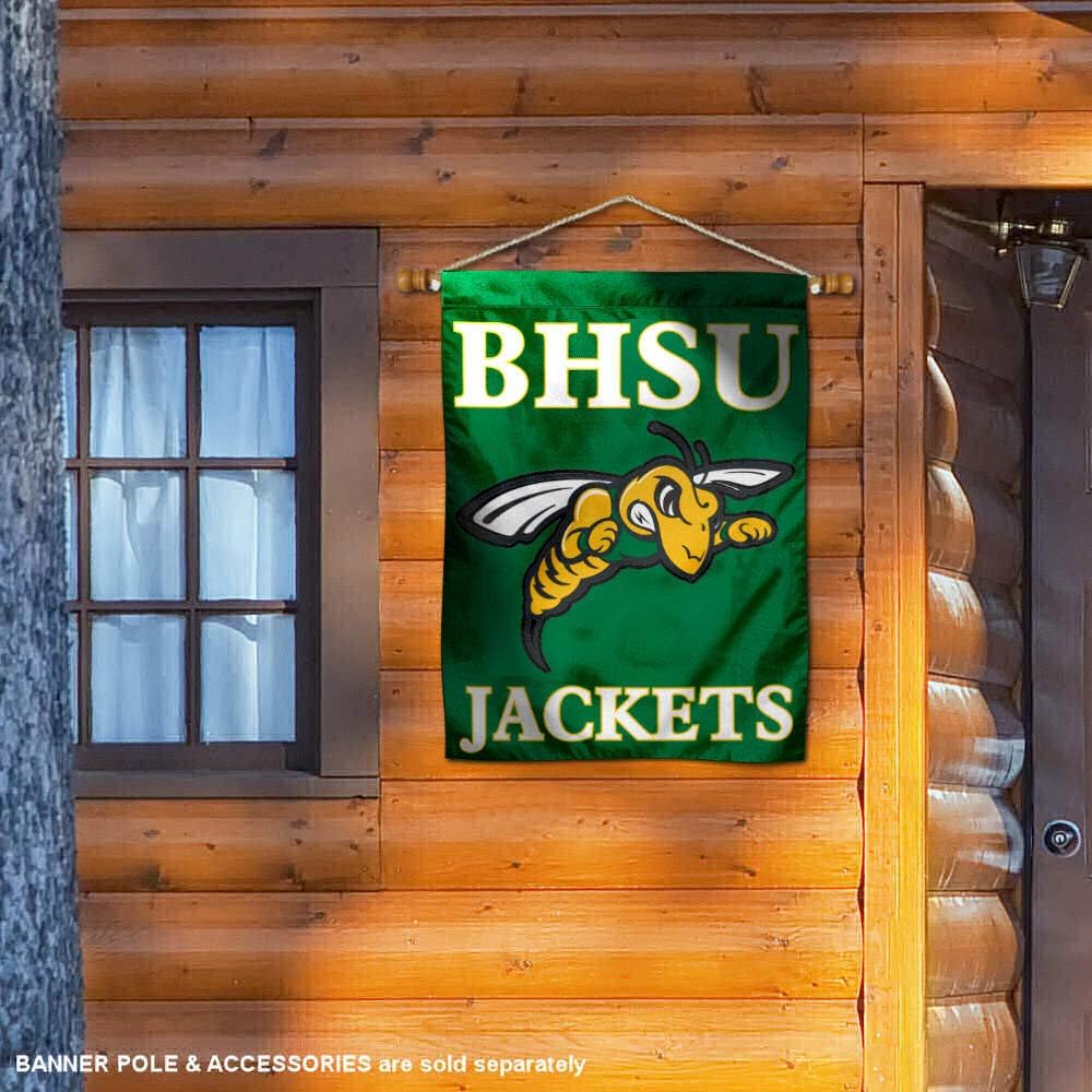 Amazon Com Bhsu Yellow Jackets Banner House Flag Outdoor Flags