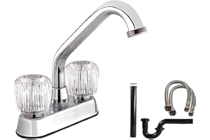 Belanger Laundry Tub Faucet, Polished Chrome - Classic Collection, Ceramic 1/4 Turn Cartridge, Reliable Professional-Grade De