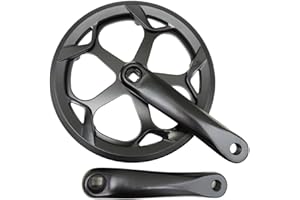Folding For Bike Crankset 152mm Aluminum Alloy Crank with 32T 48T 52T Chainring Set Cold Forged Parts Compact Crank for Small