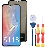 SiuVorZhi LCD Display Compatible with DOOGEE S118 LCD Display Touch Screen Assembly Repair Replacement Parts with Tools.