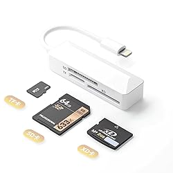 [Apple MFi Certified] SD Card Reader for