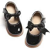 Otter MOMO Toddler Little Girls Oxford Shoes Mary Jane Flat T-Strap School Uniform Party Dress Shoes