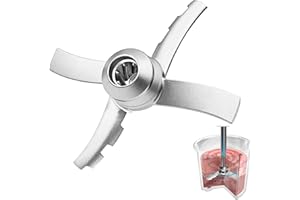 for Ninja CREAMi Blade Paddle Replacement, Mixing Blade Paddle Compatible with Ninja Creamy NC301C NC301 NC300 CN302CCO CN302