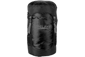 Frelaxy Compression Sack, 40% More Storage! 11L/18L/30L/45L/52L Compression Stuff Sack, Water-Resistant & Ultralight Sleeping Bag Stuff Sack - Space Saving Gear for Camping, Hiking