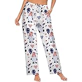 Ysidec Pajama Bottoms for Women Soft Lounge Pants Comfy Drawstring Sleepwear Long Pajamas Pants S-3XL