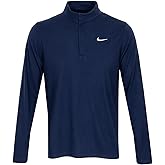 Nike Mens Men's Nike Dri-fit Victory Half-Zip TopLong Sleeve