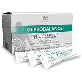 Mannatech - GI-ProBalance&reg; - Yogurt Flavor - 30 Slimsticks | Contains 50 Billion CFU, 8 Probiotic Strains, Prebiotic Fiber, MannaBiotic Blend, Supports Gut Health, Powder Formula