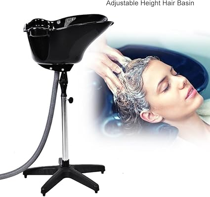 Hair Washing Sink Adjustable Hair Basin Shampoo Sink Portable
