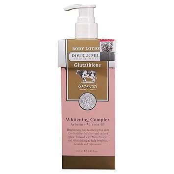 Scentio Double Milk Triple White Body Lotion, 250 ml(Made In Thailand)