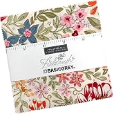 Fieldrush Charm Pack By BasicGrey 5-inch Precut Fabric Squares (42 pcs)
