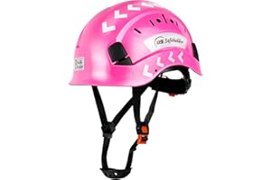 SAFEBUILDER Construction Safety Helmet ABS Hard Hat Adjustable Ventilation System Hardhats Industrial Work Head Protection for Men Certified ANSI/ISEA Z89.1