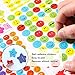 Reward Stickers for Kids, 8 Pack of 10 Sheets, Total 5220 Reward Stickers, Incentive Stickers for Kids Various Design Styles Including Smiley Face Stickers & Star Stickers Supplies Teachers