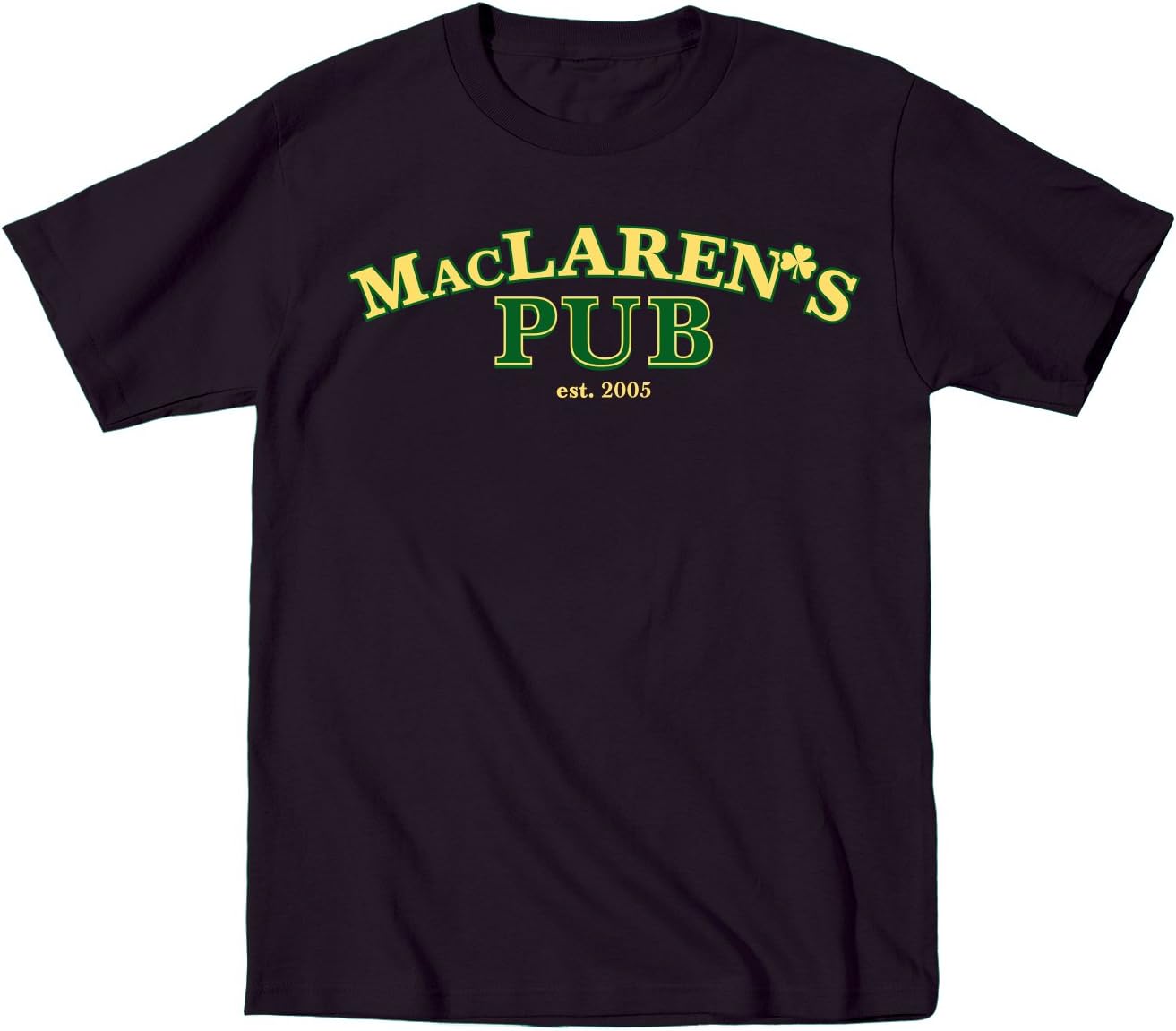 Maclaren's Pub Retro NYC How I Met Bar Drinking St.Patty's Funny - Men's Short Sleeve Graphic T-Shirt