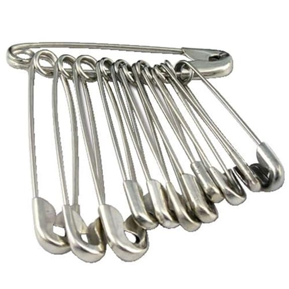 Buy DIY Crafts Safety Pins Set Durable, RustResistant Nickel Plated