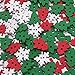 Livder 150 Pieces Christmas Wooden Buttons Sewing Snowflake Button with 2 Holes (Red, Green, White)