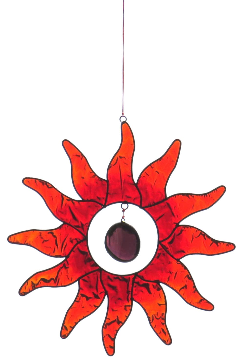 Purity Style Red Sun Suncatcher