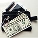 Augbunny 100% Cotton 16oz Canvas Zipper Makeup Pouch, Coin Purse, Cellphone Purse, Pen/Pencil Case 5-pack