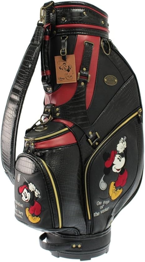 ディズニー クラシックミッキー キャディバッグ 9型 メンズ ゴルフ Dn 0b1008cb ブラックxレッド 9 Disney ディズニー メンズキャディバッグ Amazon