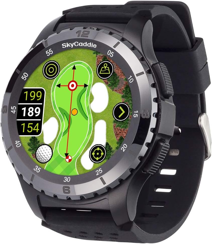 SkyCaddie LX5C Golf GPS Watch with Ceramic Bezel