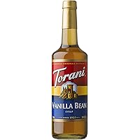 Torani Vanilla Bean Coffee Syrups, 0.75 L