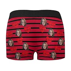 Custom Face Boxer Briefs, I Licked You So It's Mine
