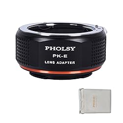 PHOLSY Lens Mount Adapter Manual Focus Compatible
