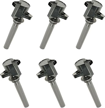 Amazon Com Ignition Coils Kit Set Of 6 For Ford Taurus Mazda 6 Mp V Mpv Sable 3 0l V6 Automotive