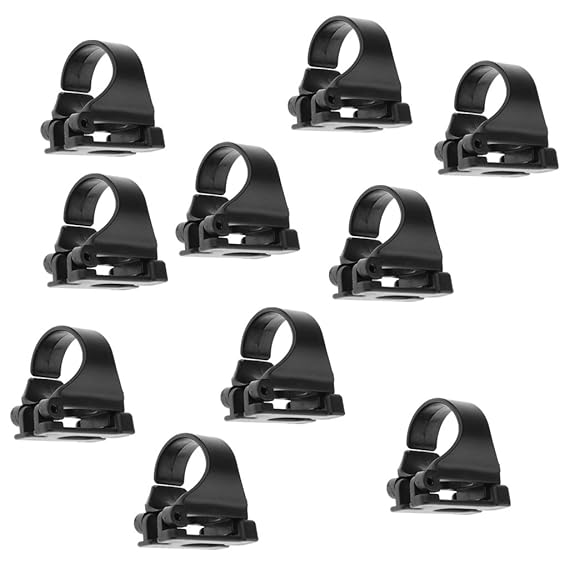 Sharplace 10 Stück Packung Universal Schnorchelhalter, ersatzteil Clips