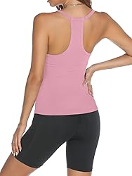 Trendy Queen Womens Workout Tank Tops Racerback