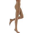 JOBST Relief Waist High Graduated Compression Stockings 20-30mmHg - Comfortable Unisex Design - Open Toe, Beige, Small