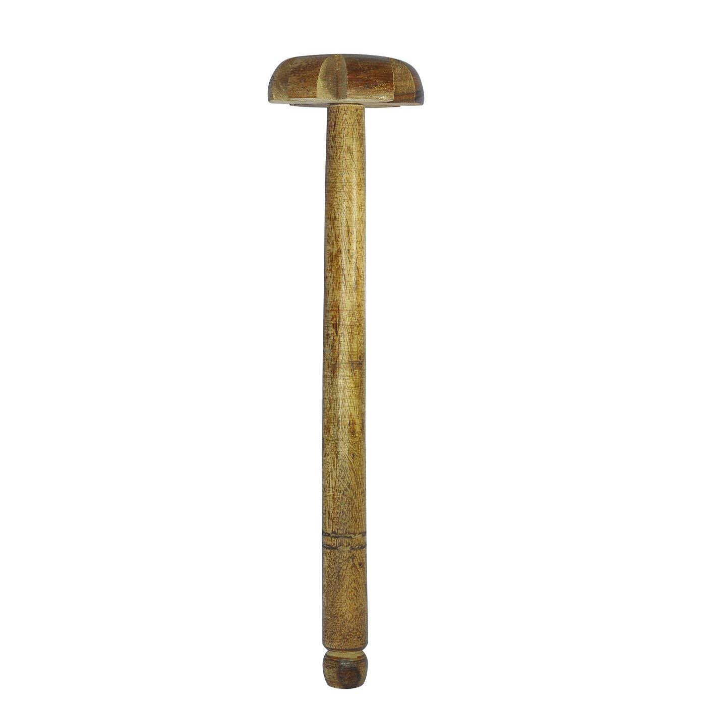 Garden of Arts Stylish Wooden Handicrafted Whisk Beater, Mathani, Ravi, Ravai Churner