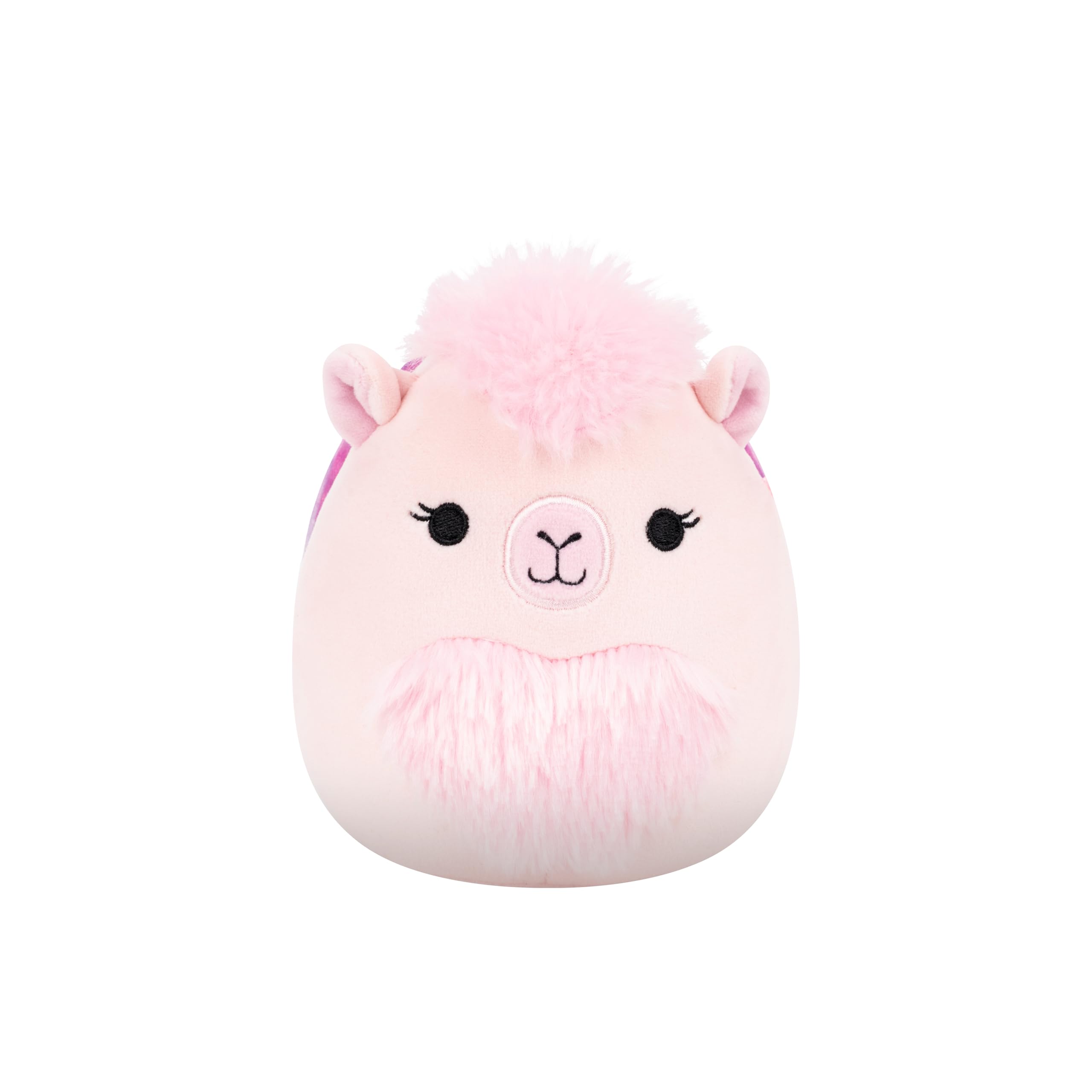 Squishmallows Original 5in Carlee The Light Pink Camel with Fuzzy Belly – Official Jazwares Plush (Little)