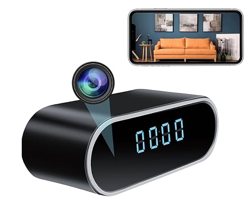 VAIMEST Smart Spy Small 1080p Indoor Camera Mini Baby Monitor WiFi