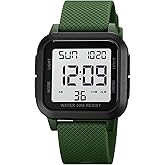 BESTKANG Unisex LED Digital Watch Women Men Digital Sports Watch Fashion Simple Luminous Waterproof Watch