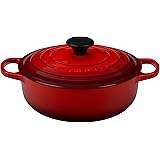 Le Creuset Enameled Cast Iron Signature Sauteuse Oven, 3.5 qt., Cerise