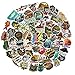 Many Kinds of Stickers 60Pcs Variety Vinyl Car Sticker Water Bottle Skateboard Motorcycle Phone Bicycle Luggage Guitar Bike Sticker Decal