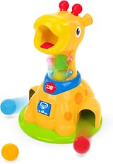 Bright Starts Spinnin Spots Giraffe Ball Play Toy 6 Months+