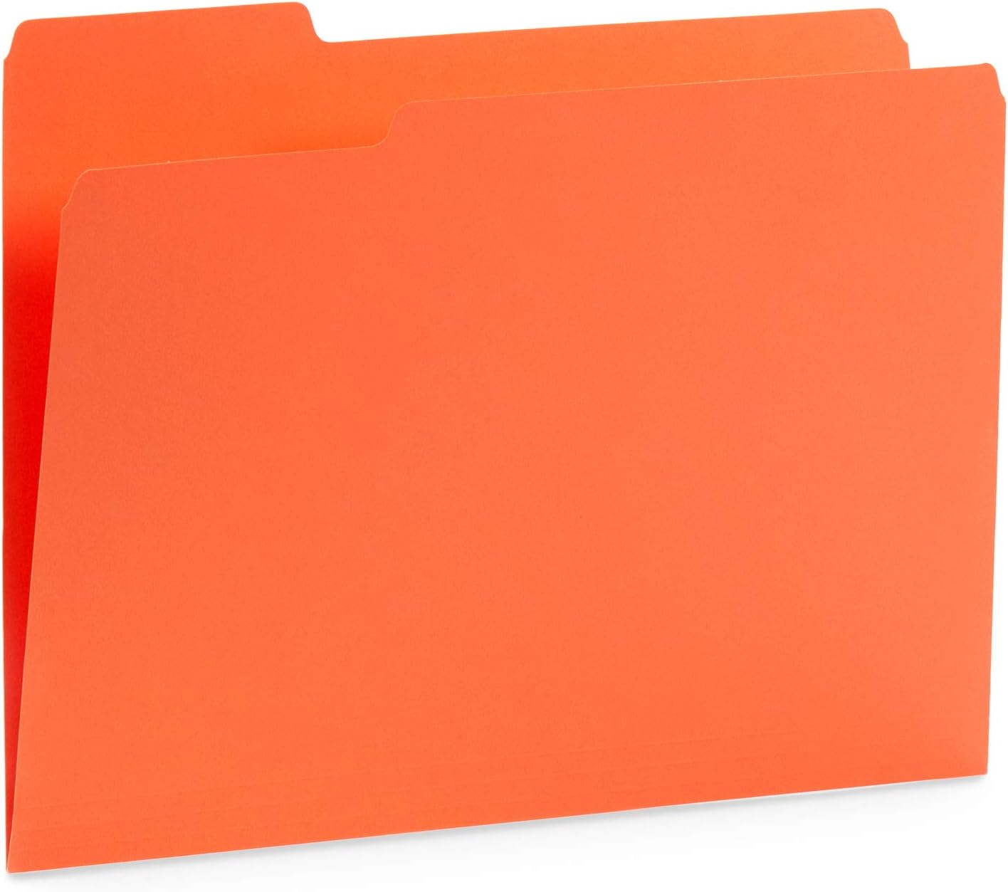Blue Summit Supplies Warm Tones File Folders, 1/3 Cut Tab, Letter Size, Assorted Colors, Great for Organizing and Easy File Storage, 100 Per Box : Office Products