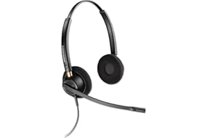 POLY Plantronics EncorePro 520 Binaural Over-the-Head Headset PLNHW520