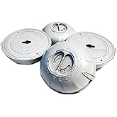 BFJOG Hot Tub Cartridges Replacement for Frog Ease Floating System Up to 600 Gallons & Supports Less Chlorine Use (4-Packs)