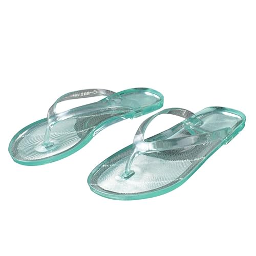 transparent flip flops