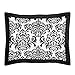 Black and White Isabella Childrens and Teen 3 Piece Full / Queen Girls Bedding Set