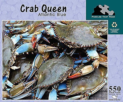 Crab Queen, Atlantic Blue 550 Piece Jigsaw Puzzle for Adults