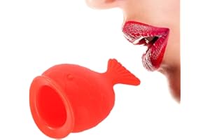 Lips Enhancer, Women Portable Fish-Shaped Lip Plumper Enhancer Device Beauty Tool Makes Your Lip Looks More Full, Bigger Mout