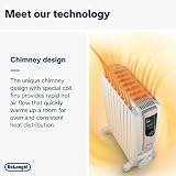 DeLonghi Dragon 4 TRDSX40820E.WB Oil Filled Radiator 2000W White Beige view 4