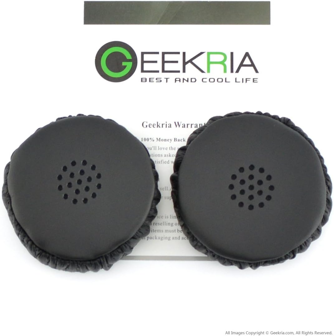 Geekria Replacement Ear Pads for SONY MDR-XB300 Headphones, Ear Cushions (Black) - Image 4