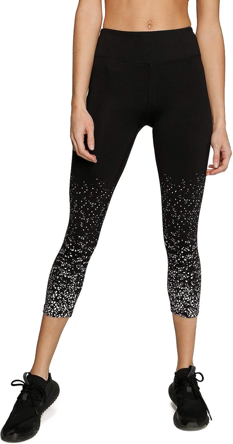 Kyodan Women's Burshed Capri 3/4 Yoga Leggings Amazon.ca Clothing
