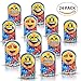 Gamie Assorted Handheld Emoticon Pinball Game - Pack of 24 Materials - Variety of Emoticon Characters - Fashionably Fun Party Favor - Amazing Gift Idea for Boys and Girls Ages 3+